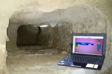 Descubierta una cámara sepulcral con el Rover C II en Túnez Burial chamber discovered with Rover C II in Tunisia