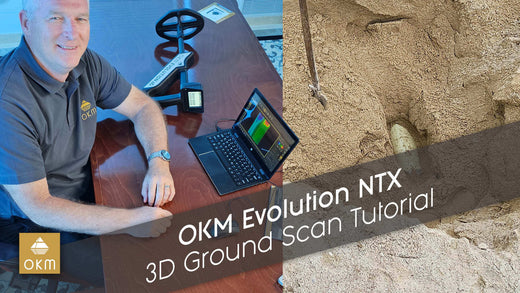 OKM Evolution NTX | 3D Ground Scan Tutorial