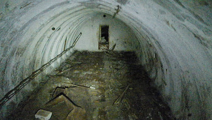 Inside the bunker